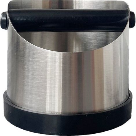 Caja de acero inoxidable para posos de café espresso, fácil y limpia de retirar posos café espresso, barra golpear extraíble base antideslizante (1/4)