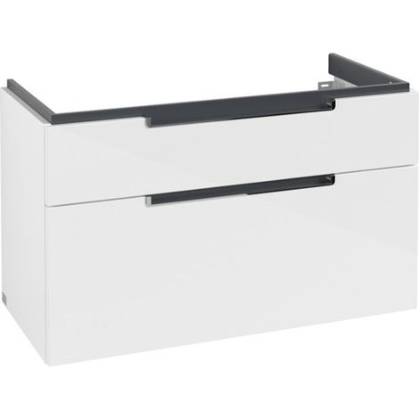 Villeroy & Boch Subway 2.0 Waschtischunterschrank, 2 Auszüge, (1/3)