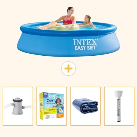 Intex Piscine Easy Set Ronde - 244x61 cm - 5-pièces S184 (1/5)