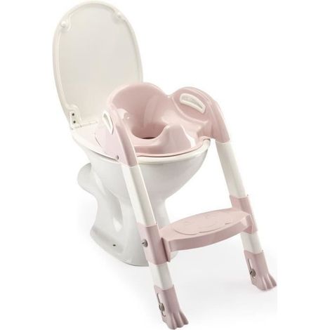 THERMOBABY Reductor de inodoro kiddyloo - Rosa polvo (1/4)