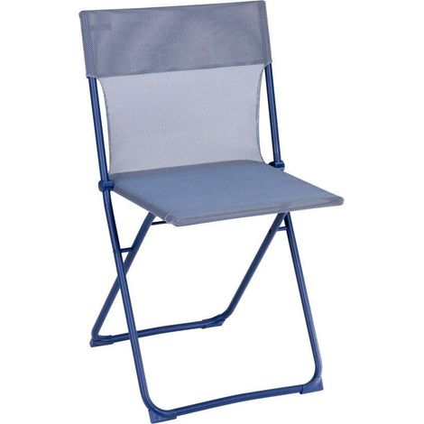 Chaise Pliante Ultra-compacte - Balcony - Batyline® Iso - Bleu Indigo - Lafuma Mobilier