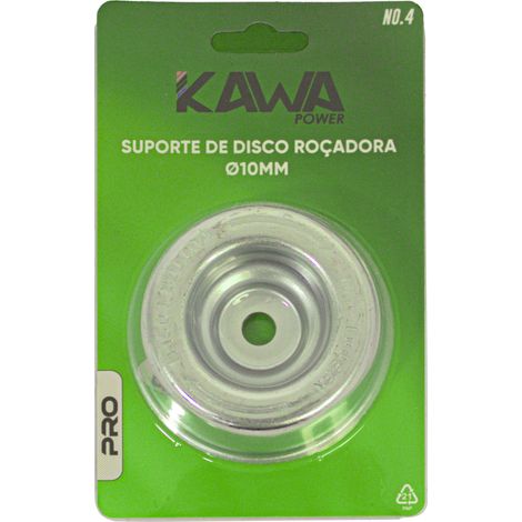 Kawapower Accesorio de Cabezal de desbrozadora para fijación de Disco - 10 mm (1/4)