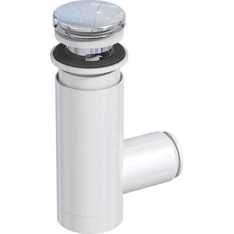 PREVEX Easyclean Siphon mit verchromtem Pop-Up für Waschbecken  aus recyceltem Kunststoff PREVEX Easyclean Siphon mit verchromtem Pop-Up für Waschbecken  aus recyceltem Kunststoff (1/5)