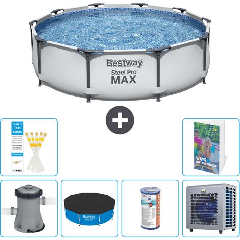 Bestway Piscina Bestway Steel Pro MAX Rotonda - 305x76 cm - 7-pezzi  S203 (1/5)