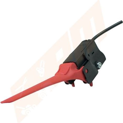 Poignée de sécurité homme mort pour guidon Ø 25 mm – Arrêt moteur immédiat – Accessoire pour débroussailleuse et motoculteur