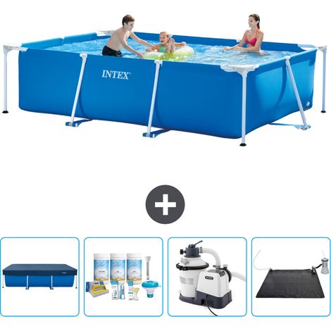 Rechteckiger Frame Pool - 300x200x75 cm - 5-teilig SCB62 (1/5)