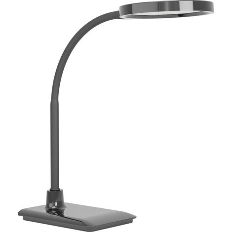 Lampada Scrivania Moderna Lauro Plastiche Nere Led 5,5W 600Lm Ip20