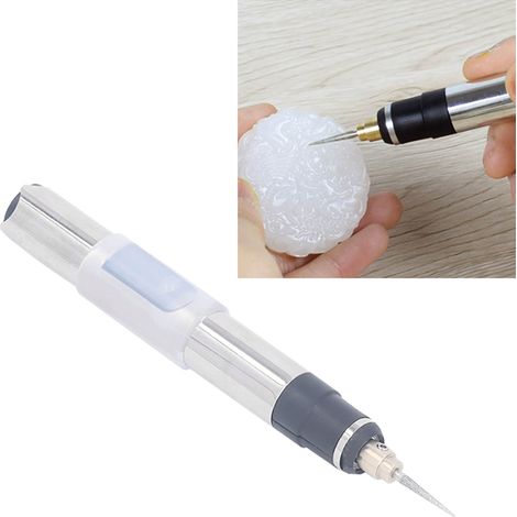 Stylo à graver/polisseuse électrique rechargeable XYF-DM-301 à vitesse réglable (5000-25000 tr/min)