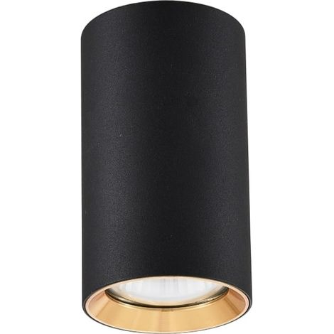 Downlight Manacor 1 GU10 Schwarzlicht Prestige LP-232/1D - 130 BK/GD