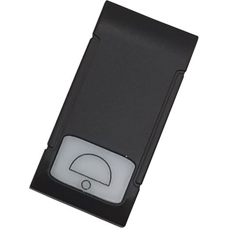 Frutti compatibili Bticino Living International nero pulsanti Interruttori prese Coperchio pulsante campanello x 2pz (1/2)
