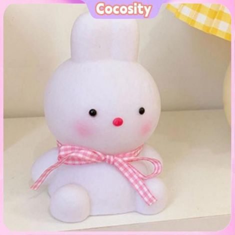 Veilleuse Lapin - Sans Fil - Lumière Douce Pour Chambre Enfant - 9 x 8 x 13 cm - 120 g - 1 Pièce (1/5)