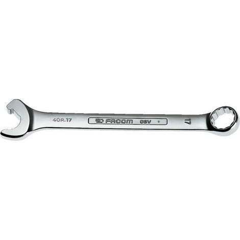 Clé mixte à reprise rapide - FACOM - BRI-776629 - 23 mm - fourche serrage-desserrage rapide - œil OGV 12 pans