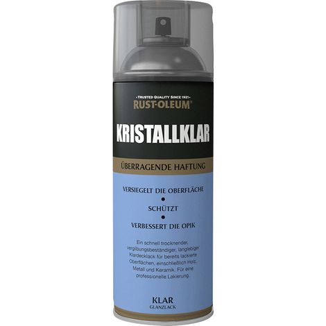 Rust-Oleum Sprühlack Kristallklar 400 ml glanz