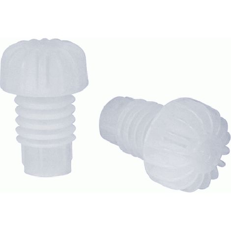 Bouchons a' ailettes pour bouteilles de vin mousseux pack de 1000 pie'ces en bouchon champignon a' ailettes en PVC