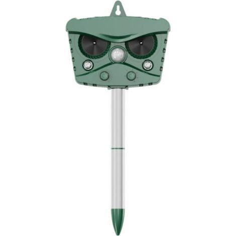 Répulsif à ultrasons pour chat, répulsif pour chien, répulsif pour oiseaux, pour jardins, champs, pépinières, IP45 (1/5)