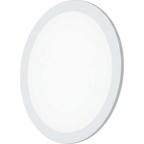 Panneau LED - AVIZAR - Rond 25W 294 mm - Encastrable - LED intégrée - Aluminium/PC