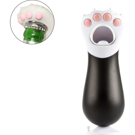 Flaschenöffner in Katzenpfotenform für Bier und Gläser - Küchenaccessoire (1/5)
