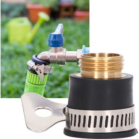 Adaptateur de robinet 1/2 po, clip de mitigeur, raccords de tuyau d'arrosage universels pour jardin et cuisine (1/5)