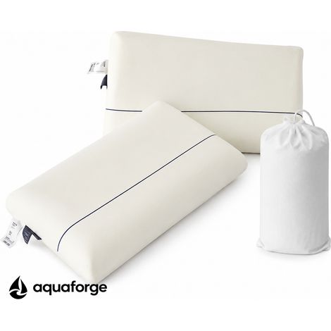 Almofada Cervical Ergonómica Espuma Viscoelástica Respirável 35 x 55 cm (1/5)