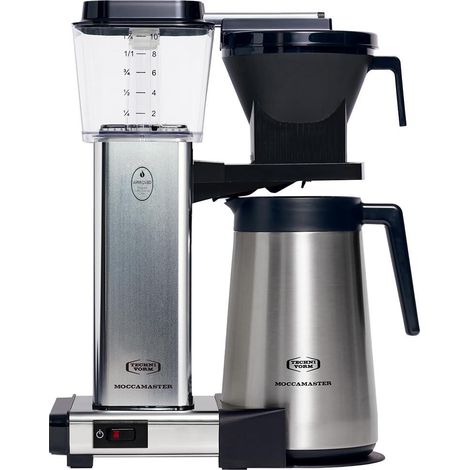 Aster MoccamKBGT Kaffeemaschine Silber 1,25 L
