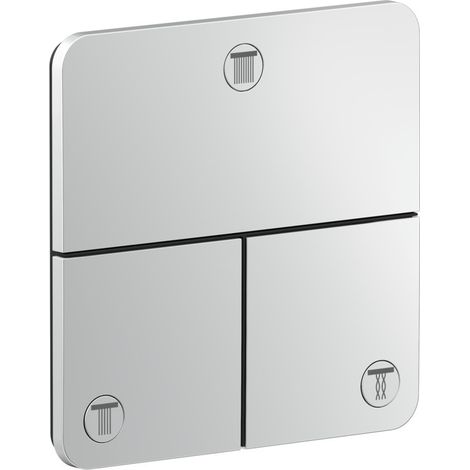 hansgrohe AXOR ShowerSelect ID Ventil, 3 Verbraucher, Unterputz, (1/2)