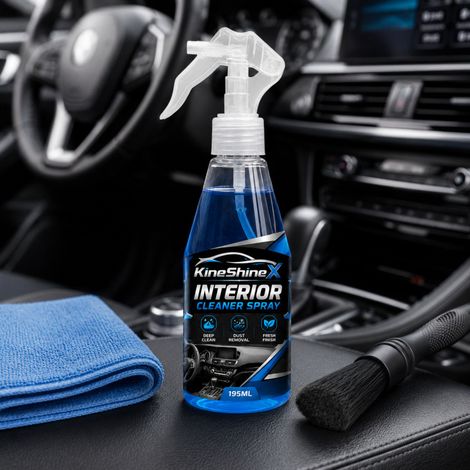 KineShineX Car Polish, Paint Brightening and Care Agent, Car Body Refurbishing, Stain and Dust Repellent Spray (1/4)