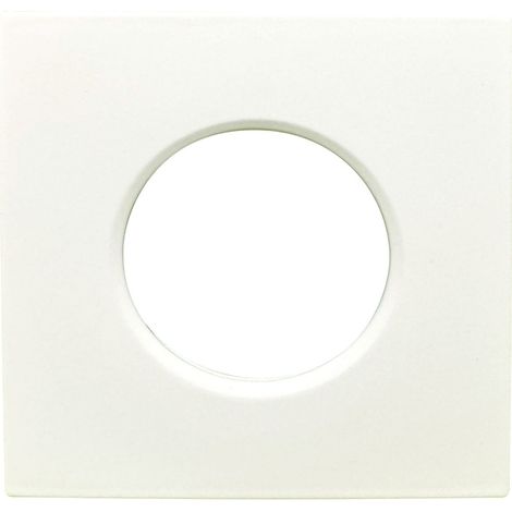 collerette aluminium - fixe - pour onex - ip65 - carree - pour dl150174 & - abi - aurora dl155926