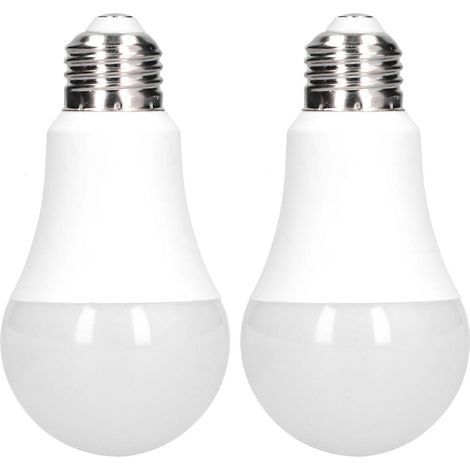2 Stück E27/E26 LED-Lampe, dimmbar, 7 W/5000 K, für Zuhause, Büro, Schlafzimmer, 220 V [DB] (1/5)