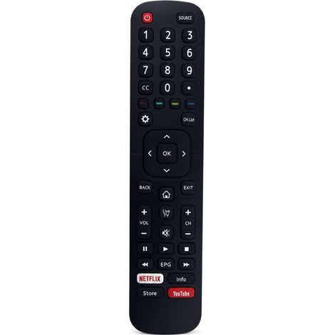 Télécommande TV Compatible avec Hisense EN2BC27D (1/5)
