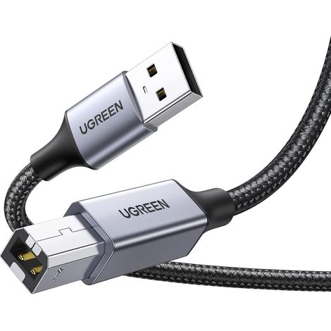 Câble Imprimante USB Cable A vers B 2.0 (3M) (1/5)