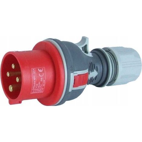 Enchufe de alimentación 3P+Z 16A 400V 4P IP44 WPP 16/4 (1/2)