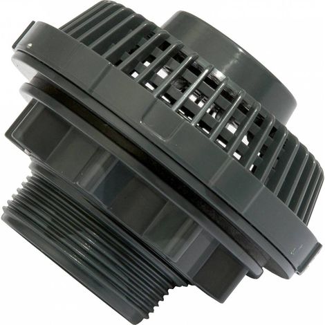 Idroweb – Vanne piscine pour tubi diamètre 38 mm – Débit 0.168 m³/h – Vanne de sortie pour filtration – Compatible avec systèmes Bestway