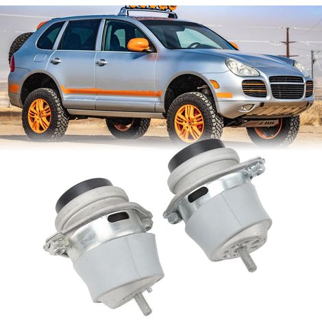 Les supports moteur gauche et droit conviennent aux moteurs Porsche Cayenne TURBO 4.5L et 4.8L (surpoids). (1/5)