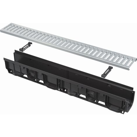 Alcadrain AVZ102-R102 Entwässerungsrinne verzinkt (1/5)