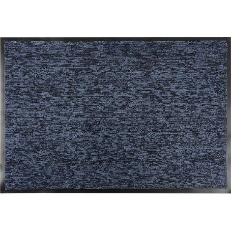 Fußmatte MagicHome CPM 305, für die Tür, 60x90 cm, schwarz/blau (1/3)
