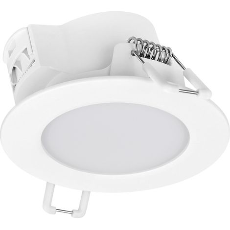 Plafonnier encastré KRAO IP65 LED SMD AC 6.50W 570lm/630lm/630lm CRI80 2700K/3000K/4000K 100º Blanc (1/5)