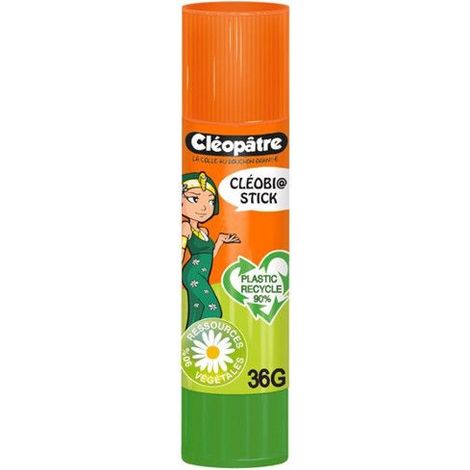 Bâton de colle - Végétale - Blanche - Cléopâtre - CléoBi@ - 36g