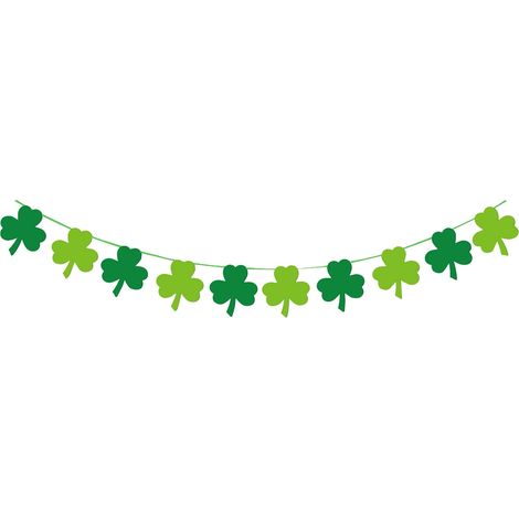 Drape Décor - Drape En Forme De Lettre Pour Fête Irlandaise - En PVC - Pour Intérieur - 1 Pièce (1/5)