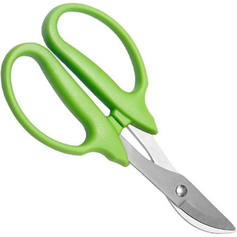 Ciseaux de Jardin Robustes en Acier Inoxydable Long Manche Antidérapant, Sécateur Manuel pour Coupe Précise des Branches, Outil de Jardinage pour Tailler Arbres et Arbustes (1/5)