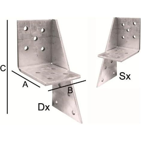 CONNEX - GIUNTI PER LEGNO SX 50X38X100MM