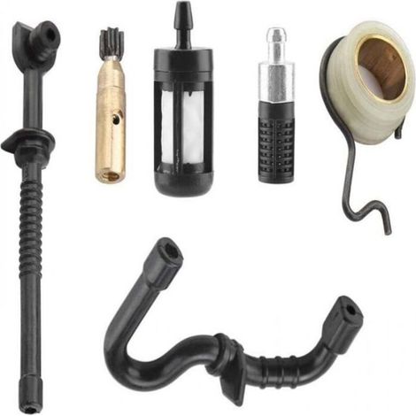 Filtre de tuyau de pompe à huile pour tronçonneuse Stihl MS180 MS170 018 017 – Kit pièces de rechange en métal – Installation facile (1/5)