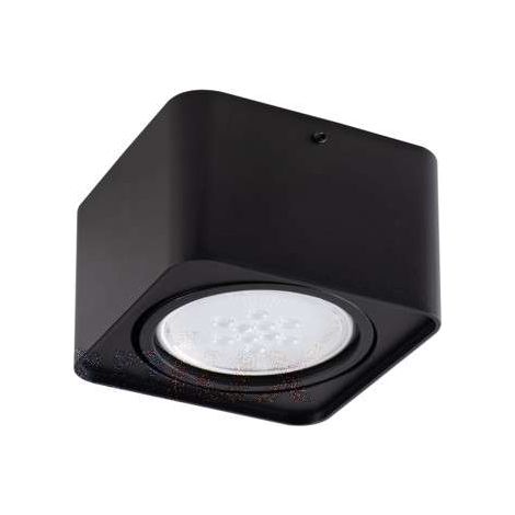 Spot plafonnier Kanlux TUBEO ES111 noir 25W orientable 33271 (1/5)