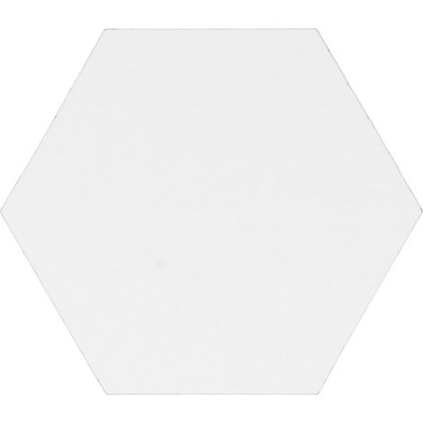 Miroir hexagonal en acrylique, autocollant mural décoratif pour la maison ou la chambre, 18,4 cm / 7,2 pouces, argent (1/5)