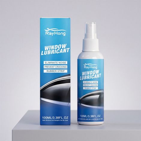 Fensterschmiermittel reduziert Fahrgeräusche und verbessert die Leichtgängigkeit Pflege der Gummidichtung von Autoscheibenwischern – 100 ml -- DE (1/5)