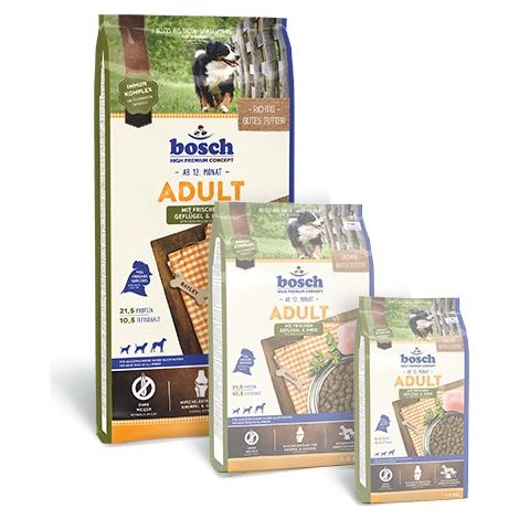 Bosch Adultos Aves de Corral y Espelta 15 kg (1/2)