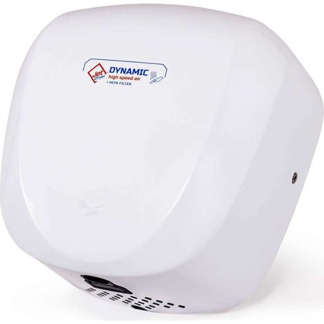 Jet Dryer Asciugamani automatici - Asciugamani touchless Jet Dryer DYNAMIC, metallo/laccato bianco 8596220009357