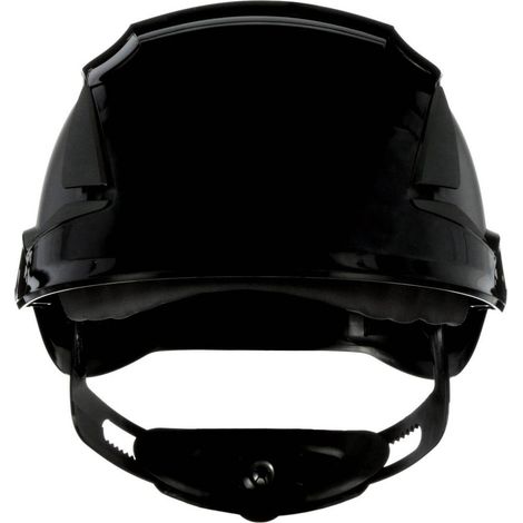 3M SecureFit X5512V-CE-4 Casco di protezione EN 397 Nero (1/2)