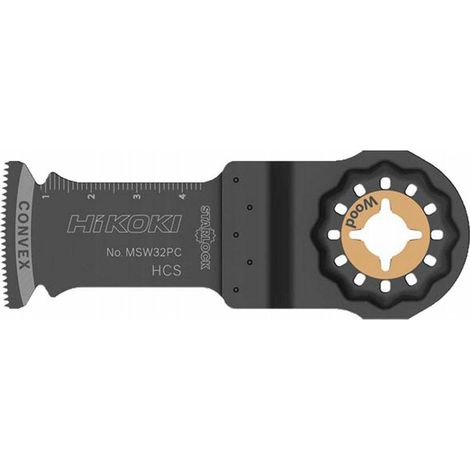Hitachi Accesorios - Hitachi 782733 Starlock Multitool Blad - 32 X 50 X 0,6 mm - Hout 1St