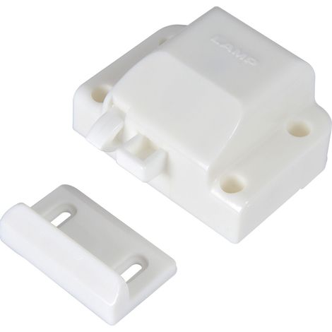 LAMP® Druckknopfverschlusskörper+Gegenstück TLP, Kunststoff weiß (1/4)
