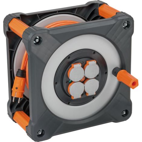 Enrollador eléctrico professionalLINE H07BQ-F3G15 33m brennenstuhl (1/4)